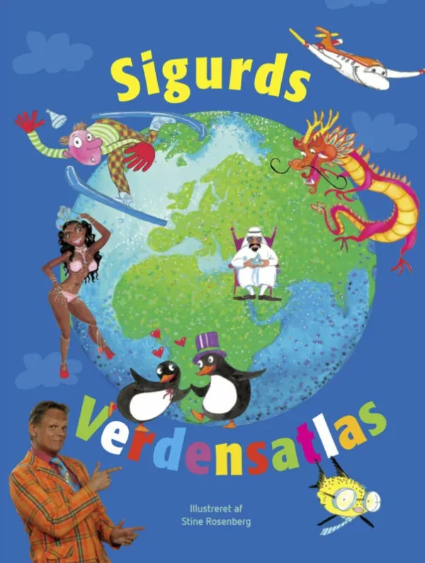 Sigurds verdensatlas, incl. cd