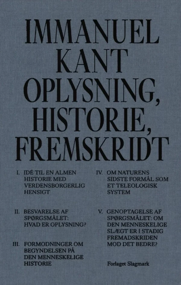 Oplysning, historie, fremskridt