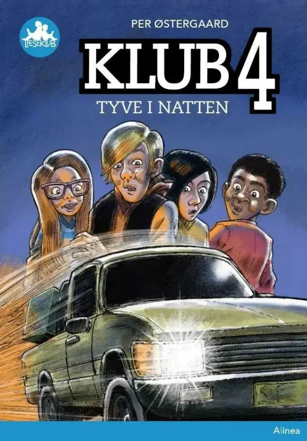 Klub 4 - Tyve i natten, Blå Læseklub