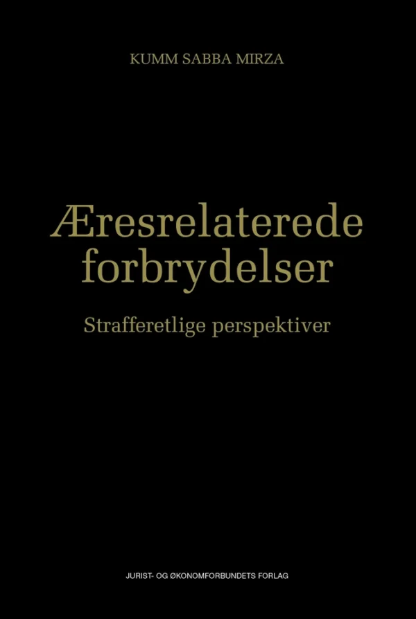 Æresrelaterede forbrydelser