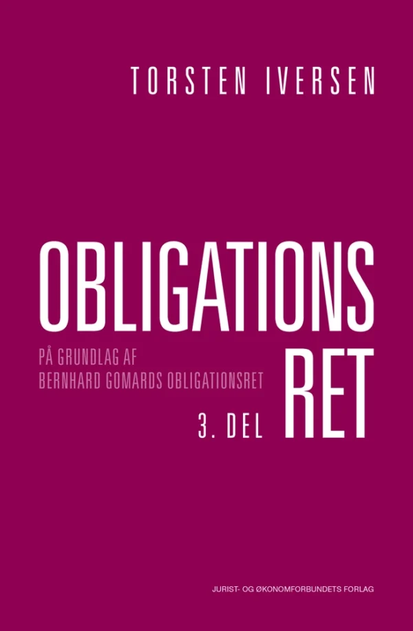 Obligationsret 3. Del