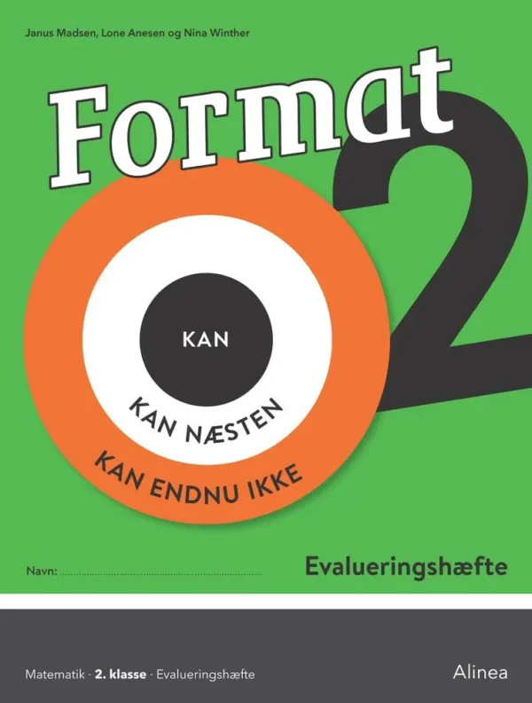 Format 2, Evalueringshæfte