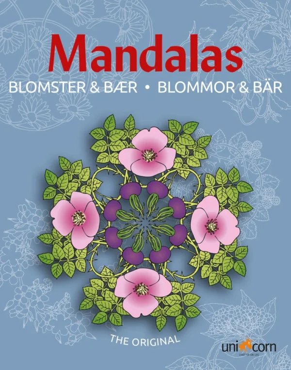 Mandalas med Blomster & Bær