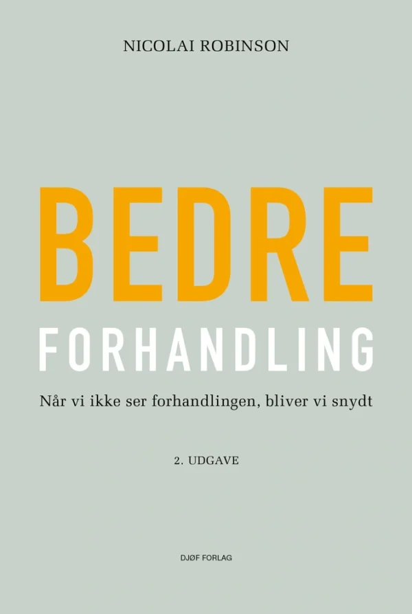 Bedre forhandling