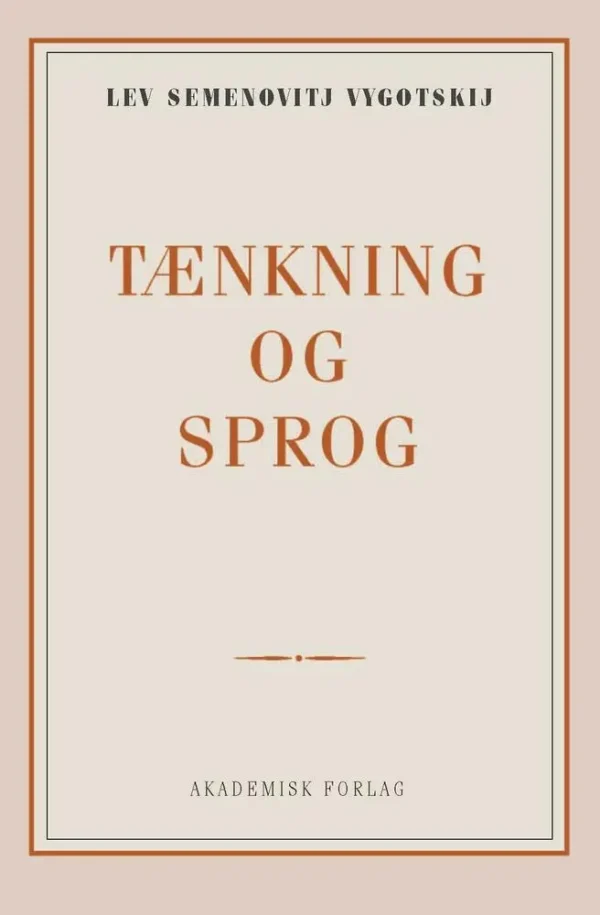 Tænkning og sprog