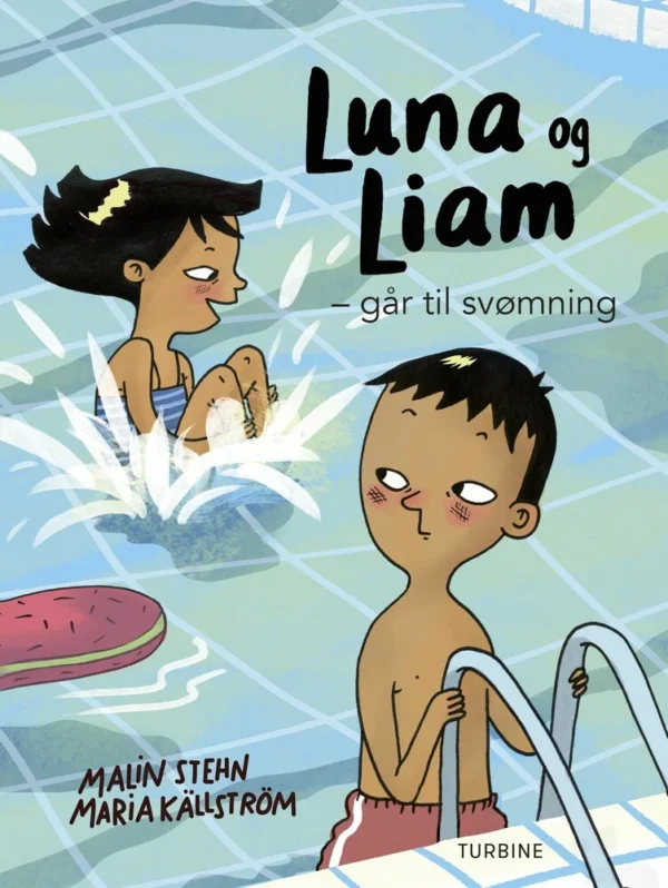 Luna og Liam  -  går til svømning