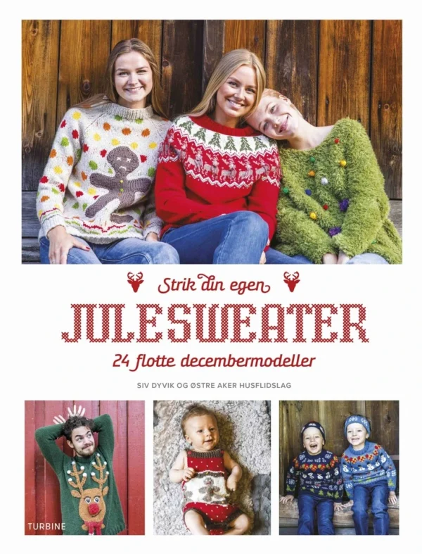 Strik din egen julesweater - 24 skønne decembermodeller