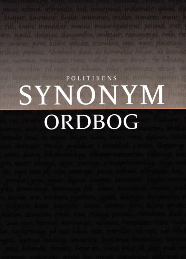 Politikens synonymordbog