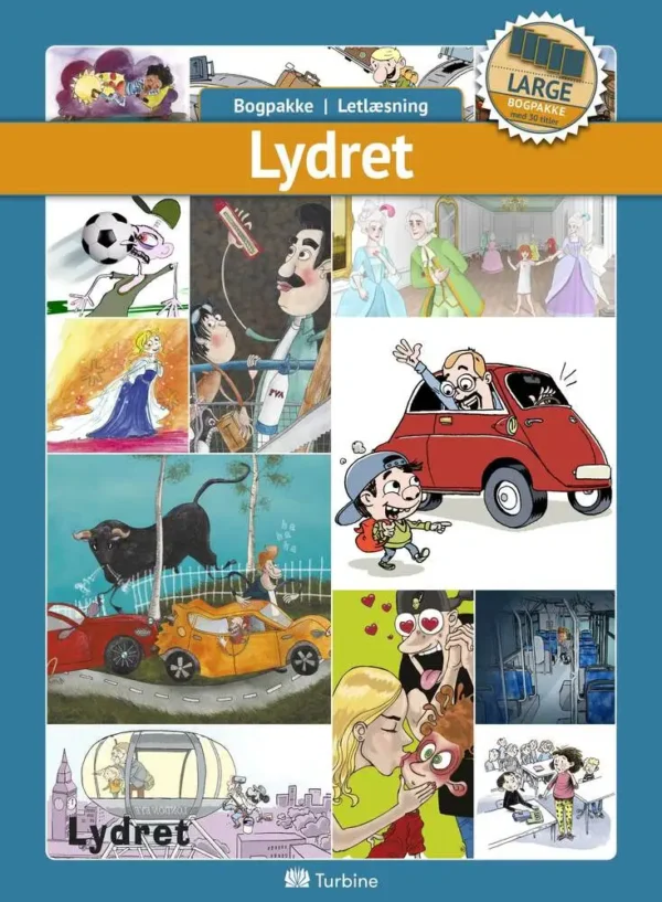 Lydret 0123 (LARGE 30 bøger)