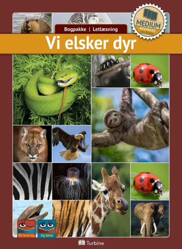 Vi elsker dyr (MEDIUM 20 bøger)