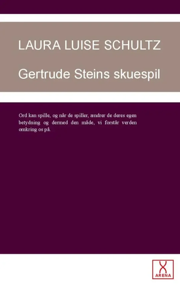 Getrude Steins skuespil.