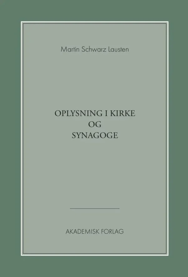 Oplysning i kirke og synagoge