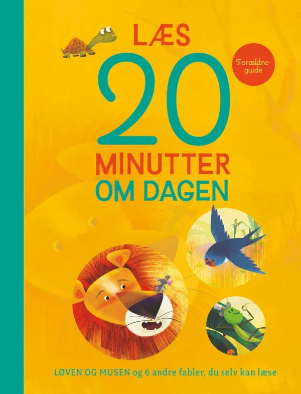 Læs 20 minutter om dagen: Løven og musen og 6 andre fabler, du selv kan læse.