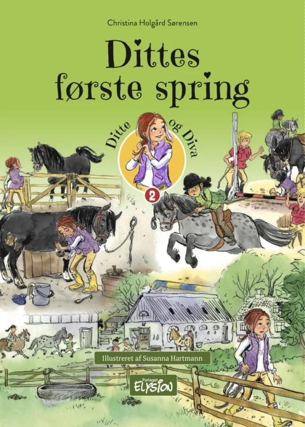 Dittes første spring