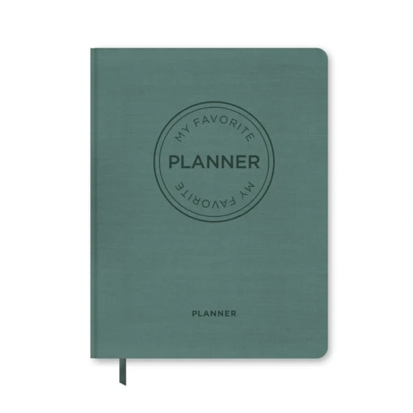 MY FAVORITE PLANNER Udateret / Turkisgrøn