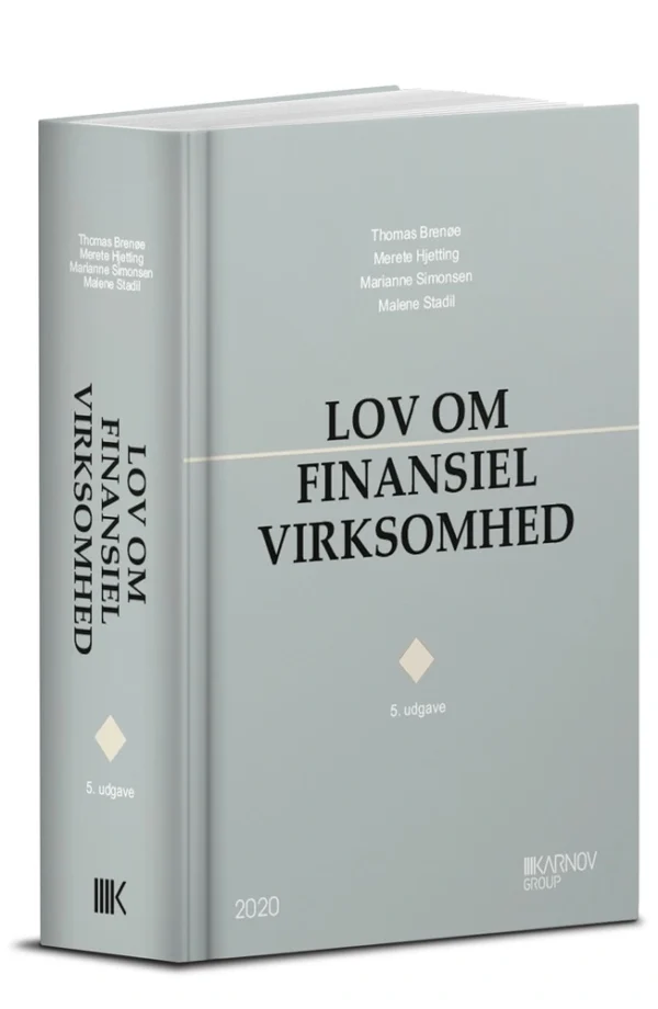 Lov om finansiel virksomhed - med kommentarer