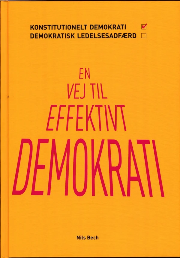 En vej til effektivt demokrati