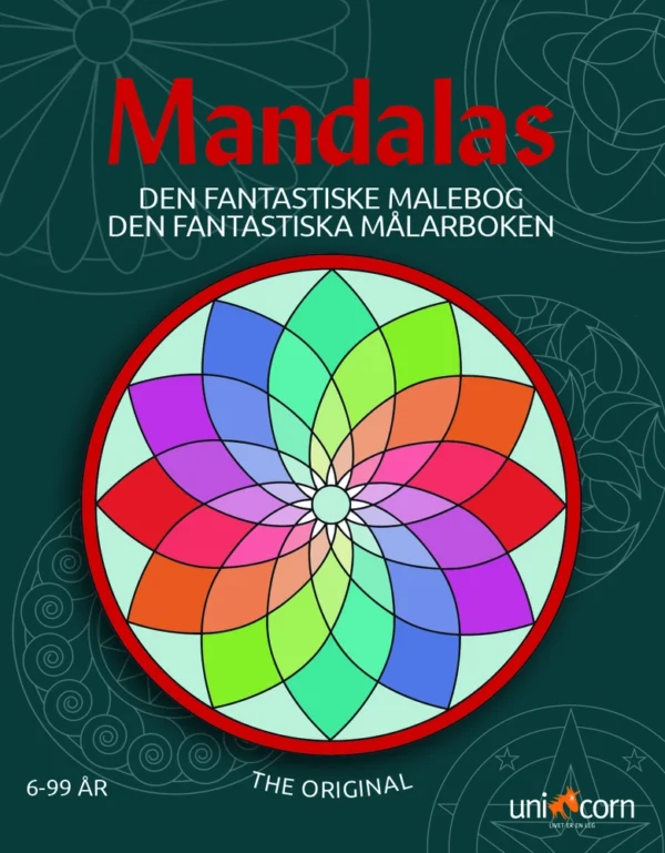 Den Fantastiske Malebog med Mandalas fra 6-99 år