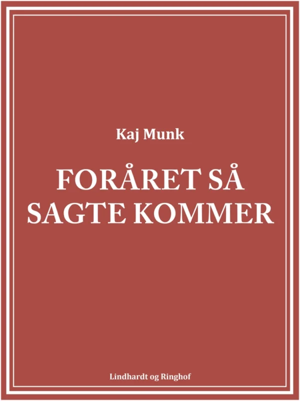 Foråret så sagte kommer