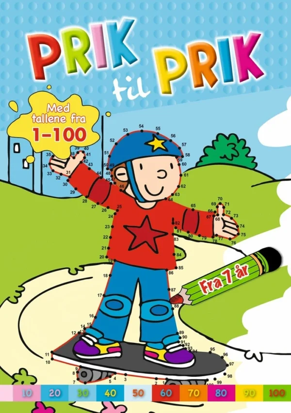 Prik til prik: 1-100 (skater)