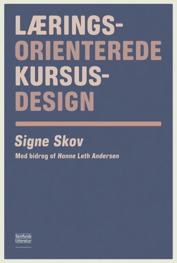 Læringsorienterede kursusdesign