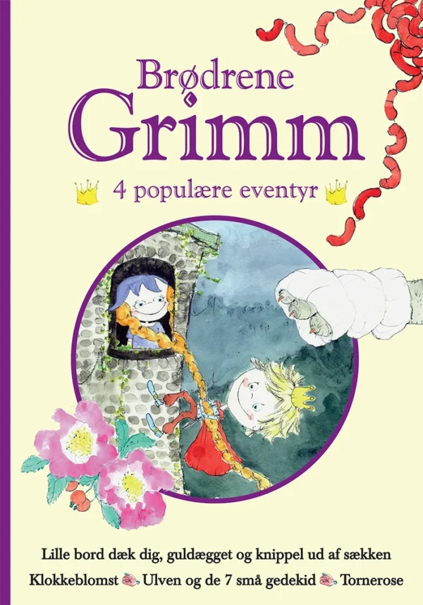 Brødrene Grimm - 4 populære eventyr Lilla