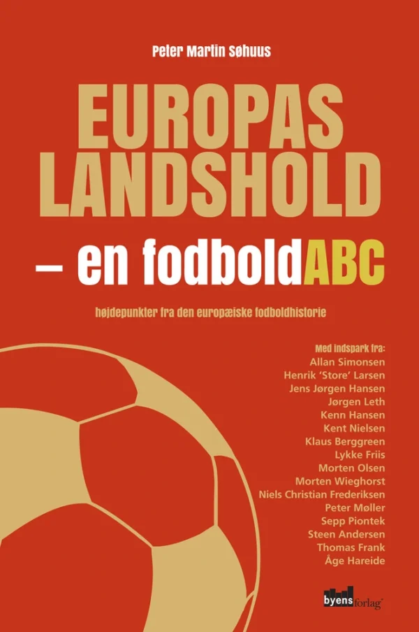 Europas landshold - en fodbold ABC