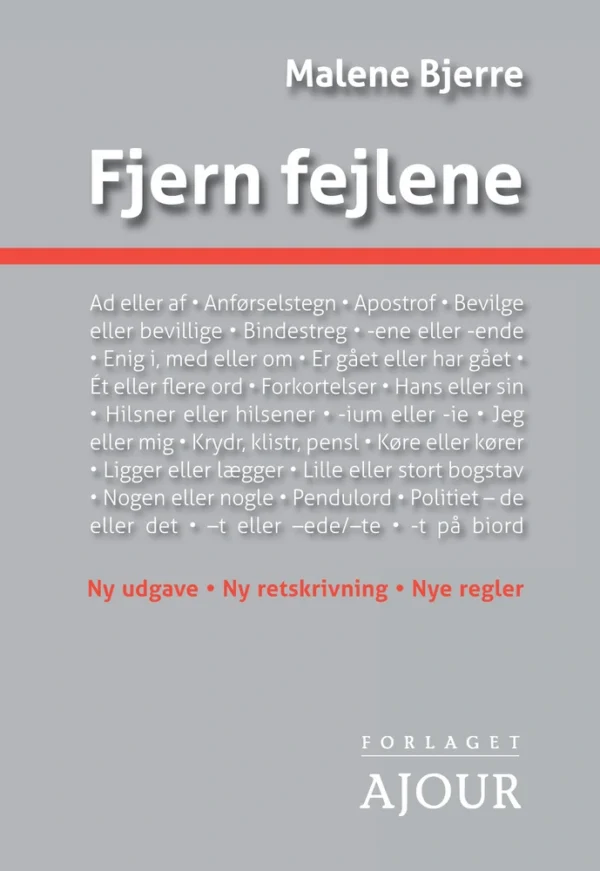 Fjern fejlene