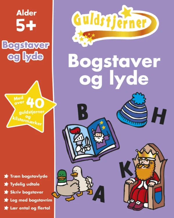 Guldstjerner - Bogstaver og lyde