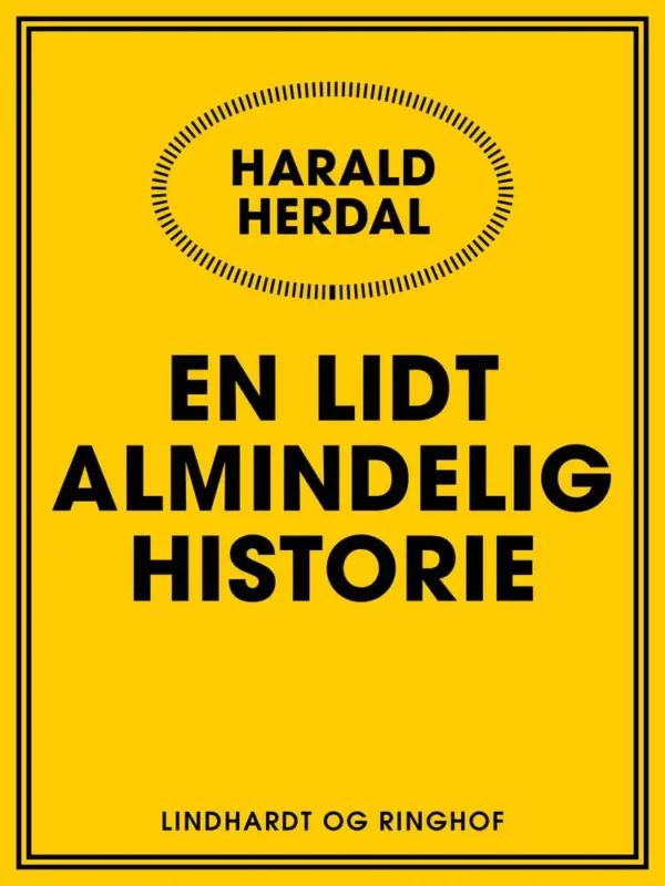 En lidt almindelig historie