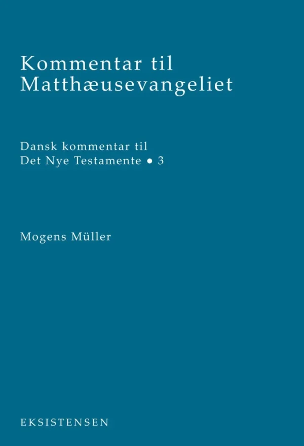 Kommentar til Matthæusevangeliet