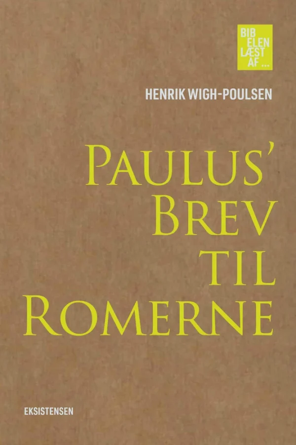 Paulus' Brev til Romerne