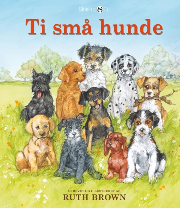 Ti små hunde