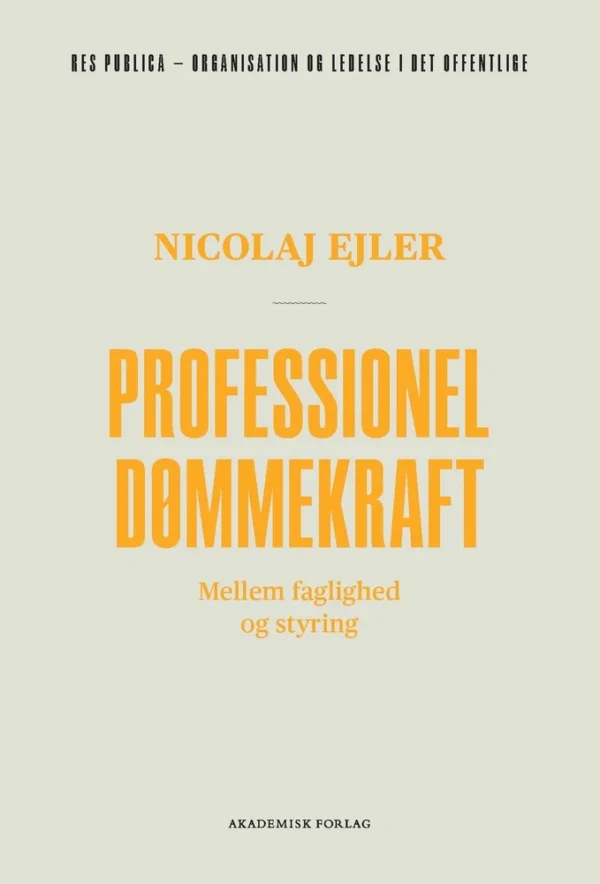 Professionel dømmekraft