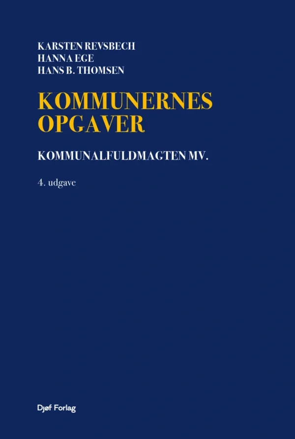 Kommunernes opgaver