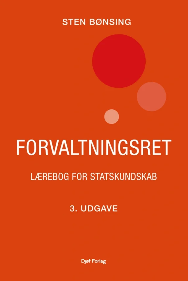 Forvaltningsret - Lærebog for statskundskab