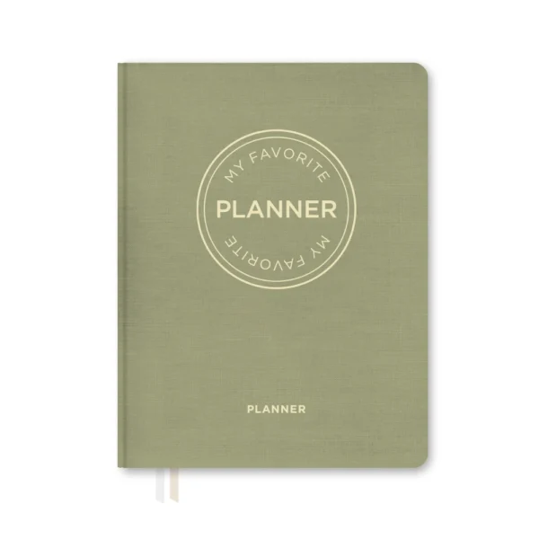 MY FAVORITE PLANNER Dateret 2024 Lys grøn