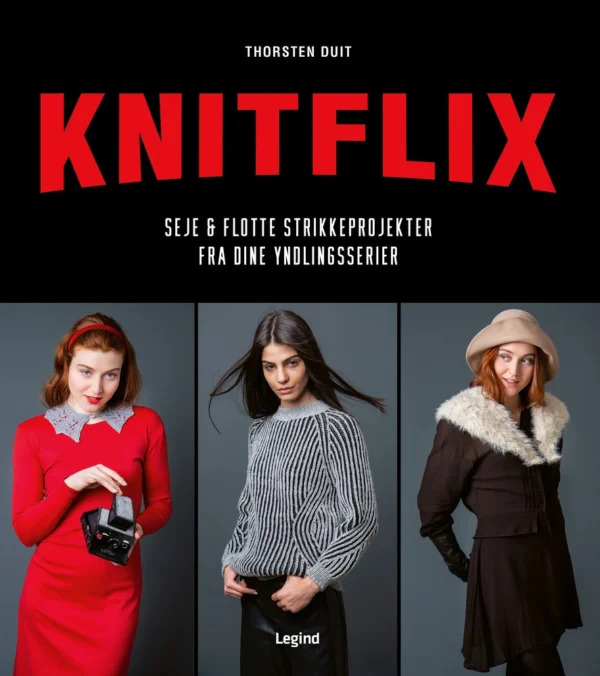 KNITFLIX - seje og flotte strikkeprojekter fra dine yndlingsserier