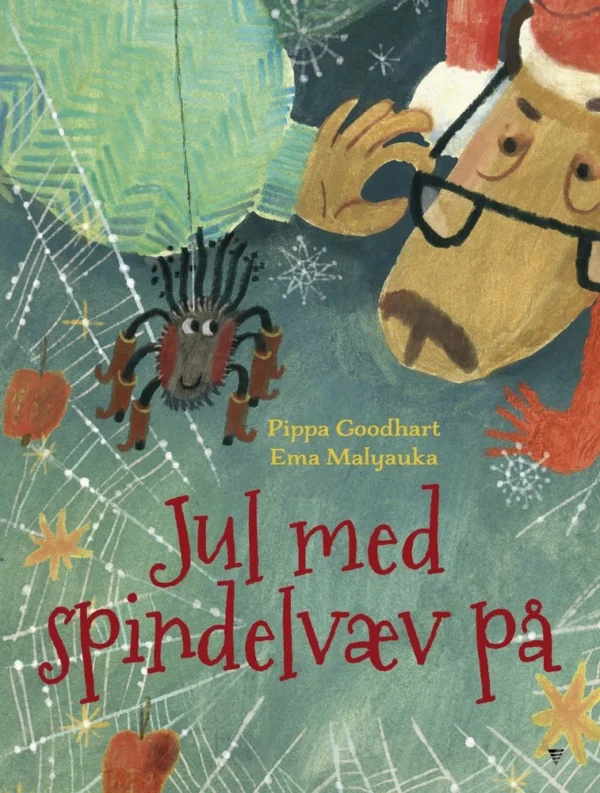 Jul med spindelvæv på