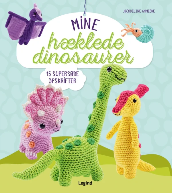 Mine hæklede dinosaurer